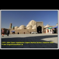 17071 18041 Bazar-Kuppelbauten Ulugbek Medrese Buchara Usbekistan 2010.JPG